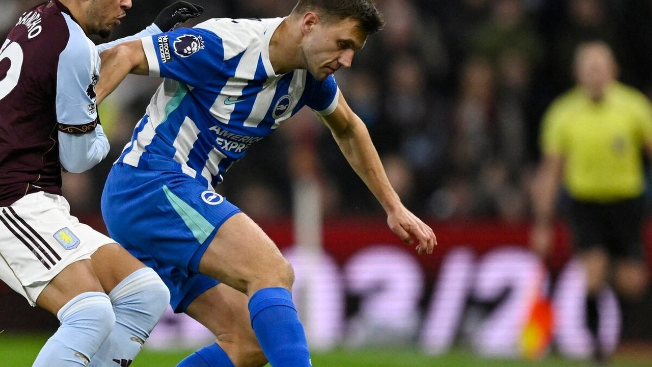 Brighton defeat Aston Villa 4-0 after four first-half goals