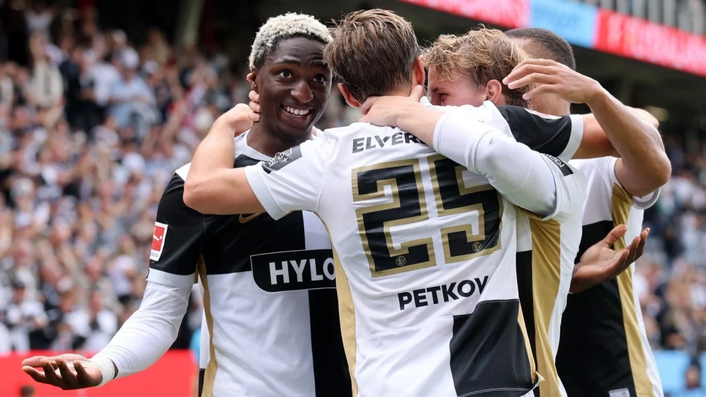 Elversberg survive Leverkusen’s late charge and win their Bundesliga debut