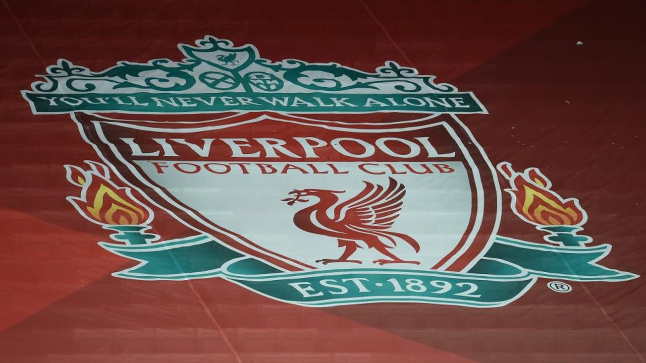 The Liverpool crest inside Anfield