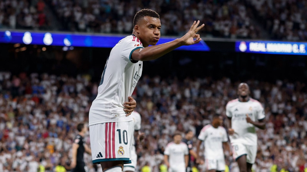 Mbappe hat-trick drives Real Madrid to a 4-1 win over Real Sociedad