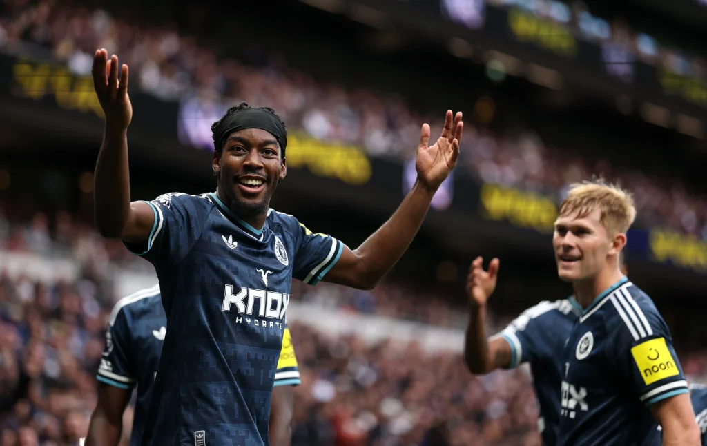 Newcastle earn their first win under Jaissle after two quick goals at Tottenham