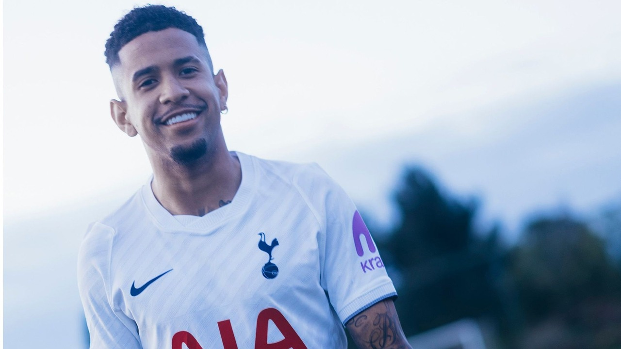 Savio speaks during his first Tottenham interview