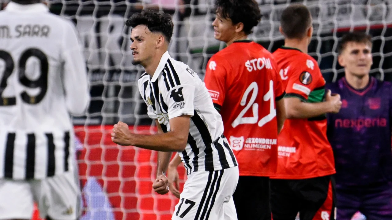 Juventus open the Europa League with five unanswered goals against NEC