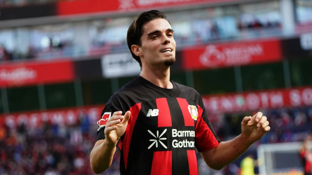 Miguel Gutierrez drives Bayer Leverkusen to a 2-0 win over RB Leipzig